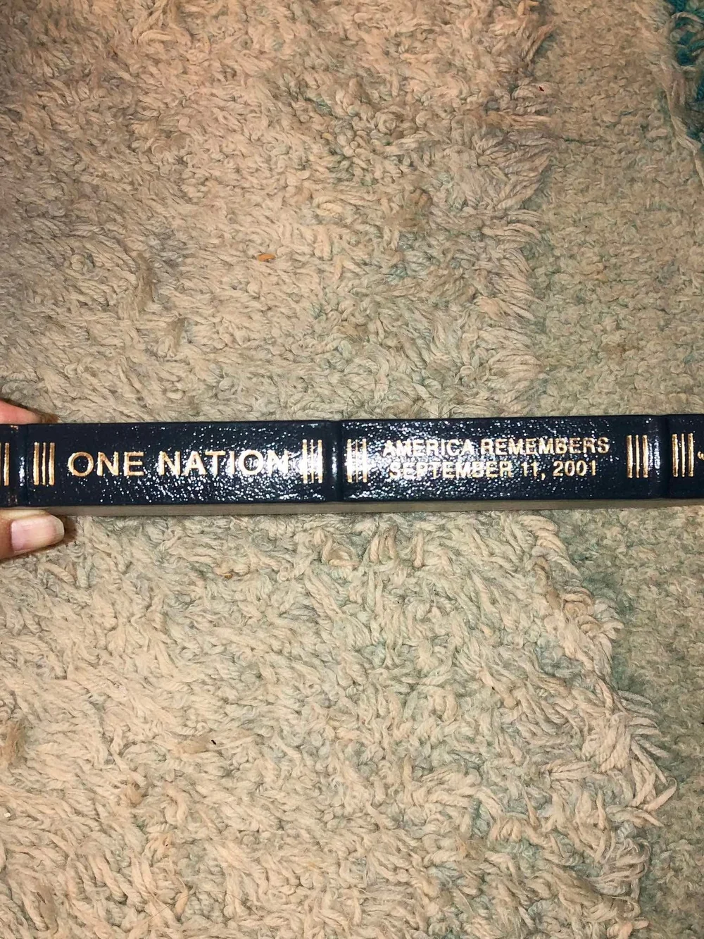 One Nation Commemorative Photo Book - Black & Gold